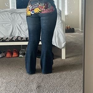 Von Dutch patched women jeans